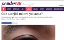 Milliyet</br>Göz Alerjisi Nelere...</br>17.05.2019